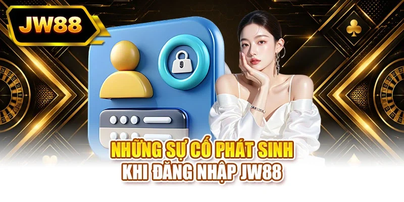 Những sự cố phát sinh khi đăng nhập JW88