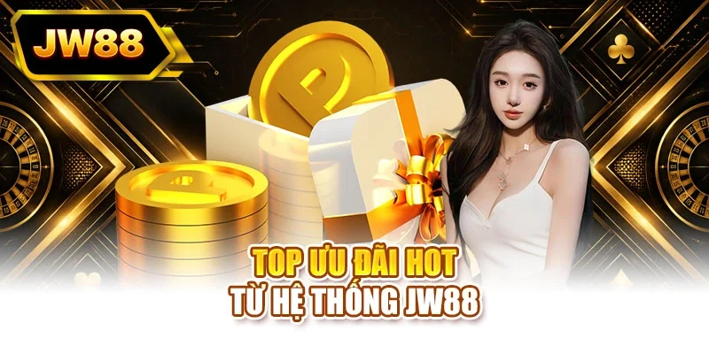 Top ưu đãi hot từ hệ thống JW88