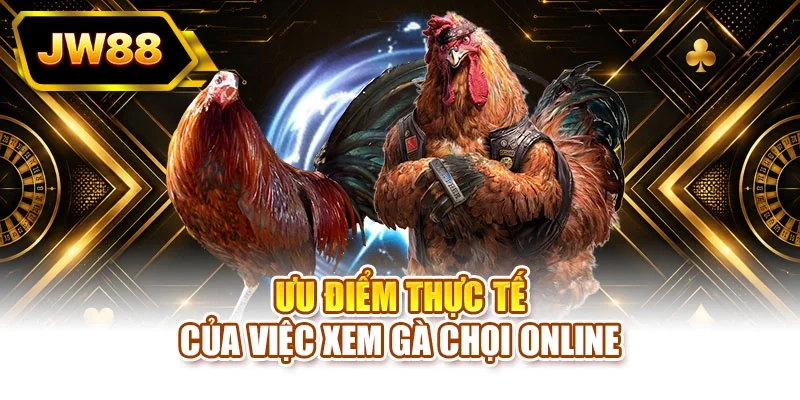 Ưu điểm thực tế của việc xem gà chọi online