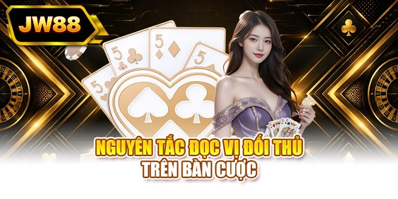 Nguyên tắc đọc vị đối thủ trên bàn cược
