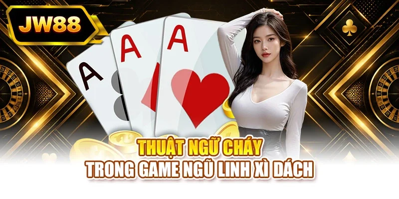 Thuật ngữ cháy trong game ngũ linh xì dách